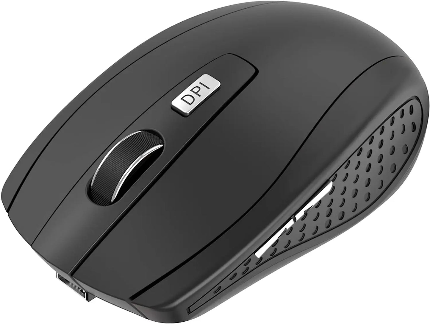 2.4G Wireless Mouse Silent Mouse Adjustable DPI Levels Portable Charging Mobile Optical Office Mouse for Notebook PC MacBook